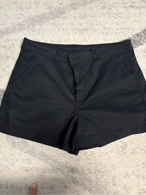 American Eagle Outfitters Black Women's Chino Shorts